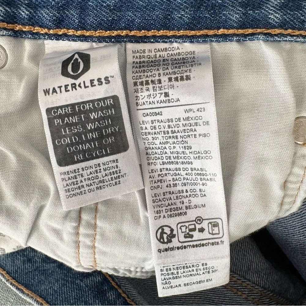 LEVI’s 501 Button Fly Classic Cutoff Denim Shorts Size 31 — SUMMER STAPLE!!!